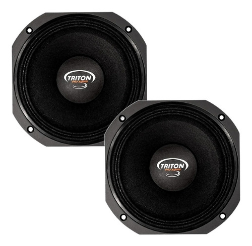 02 Médio Grave 8 Polegadas Triton 8xrl400 200w Rms Preto