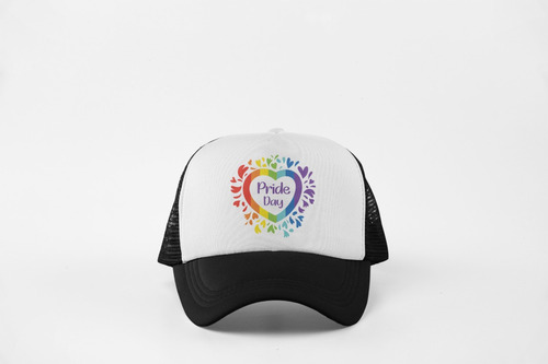 Gorra Corazón Pride Day / Orgullo Lgbt / Marcha