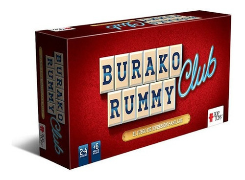 Burako Rummy Versión Club - Juego De Mesa Top Toys