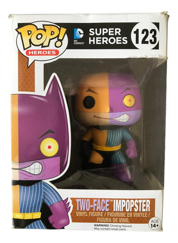 Funko Pop Batman Two-face #123 - Caja 6/10