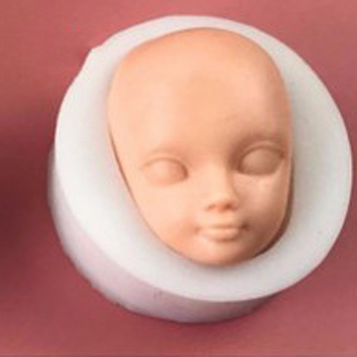 Imagen 4 de 6 de Molde Cara De Muñeca De Silicona Accesorios Diy