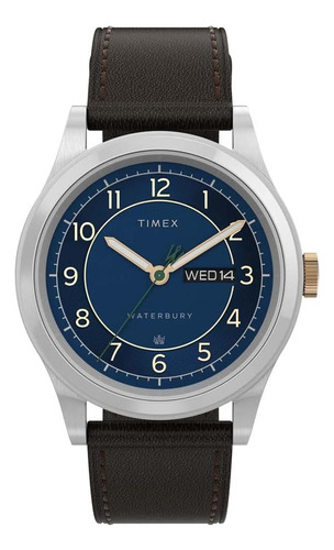 Reloj De Cuarzo Timex Waterbury Tradicional Para Hombre Con 