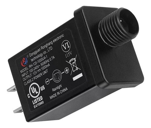 W Adaptador De Corriente Ac 110v A Dc 12v 1a Us Plug