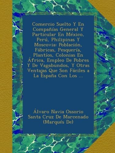 Libro: Comercio Suelto Y En Compañías General Y Particular