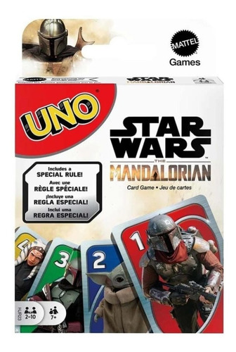 Juego De Mesa Mattel Games Uno Star Wars The Mandalorian