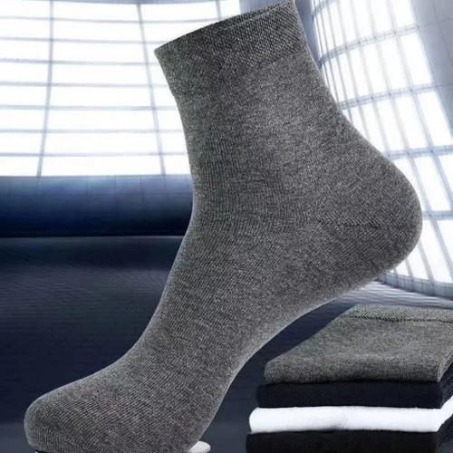 Calcetines De Longitud Media Para Hombre, 6 Unidades, De Col