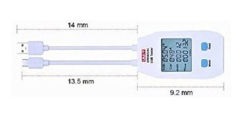 Imagen 2 de 2 de Probador Usb Ut658dual Uni-t