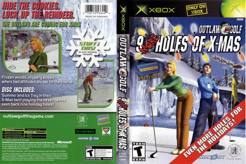 Outlaw Golf Holes Of Xmas Xbox Clasico Usado
