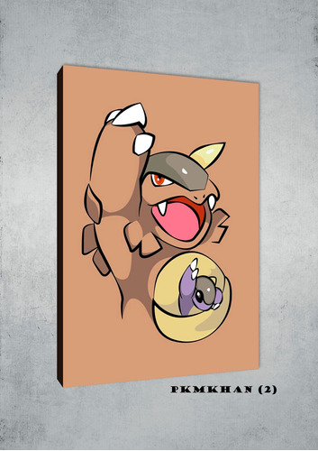 Cuadros Poster Pokemon Kangaskhan 20x29 (han 2)