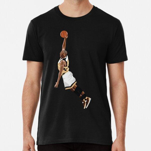 Remera Ilustración De Vector De Baloncesto Slamdunk Algodon 