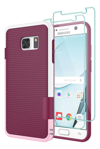 Funda Reforzada Con Vidrios Templados Para Samsung Galaxy...