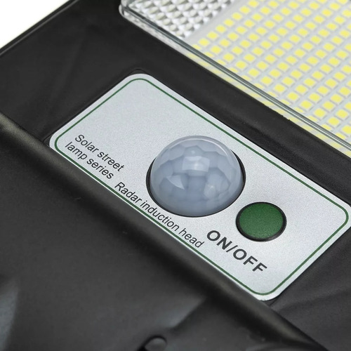 Foco Solar Led 300w Control Remoto Sensor De Movimiento Ip67