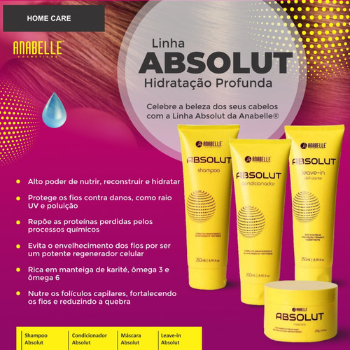 Shampoo Profissional Anabelle Cosméticos Tratados C/ Quimica