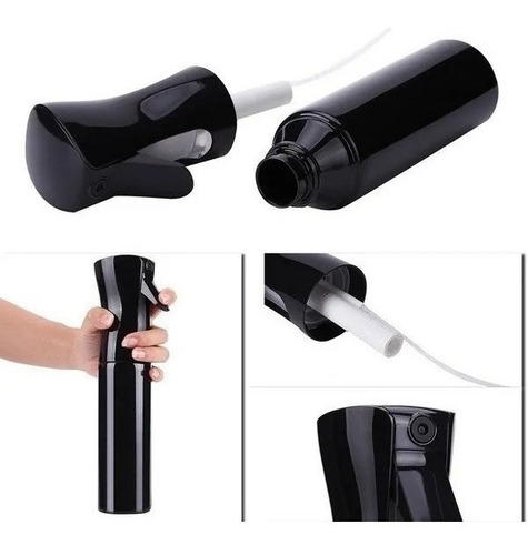 Imagen 3 de 5 de Rociador De Agua Difusor Spray Barberia Peluqueria 300 Ml