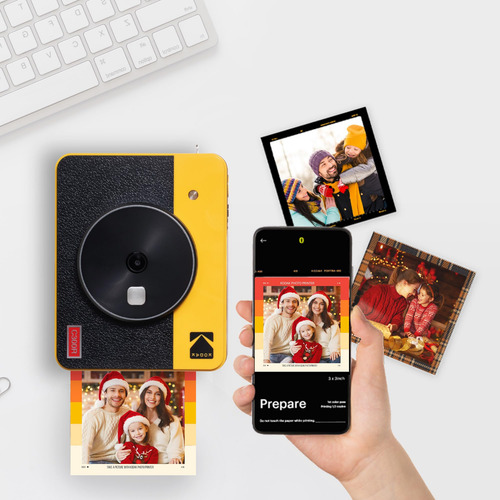 Cámara Digital Instantánea E Impresora Fotográfica Kodak Min