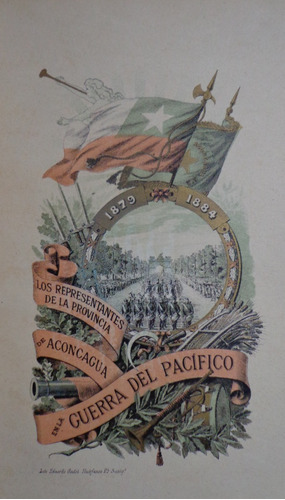 Representantes Provincia Aconcagua Guerra Pacifico 1879 