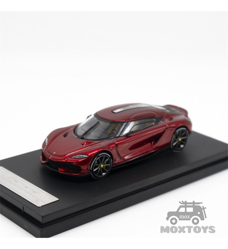 Hkm 1:64 Koenigsegg Gemera Rojo/gris Modelo De Coche Fundido