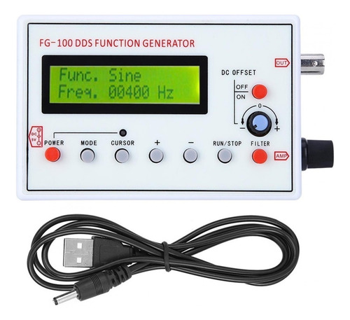 M Fg100 Dds Función Generador Frecuencia Sinusoidal