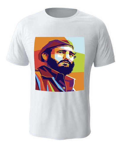 Camiseta T-shirt Fidel Castro Revolucion R6