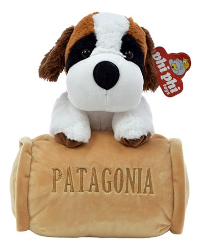 Peluche Perro San Bernardo Con Barril 32cm Phi Phi Toys