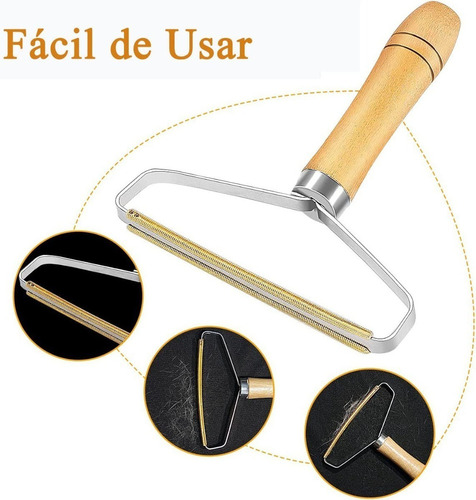 W Removedor De 3 Piezas De Pelusas Portátil Para