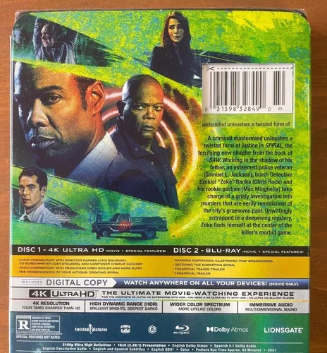 Espiral - O Legado de Jogos Mortais - DVD Capas