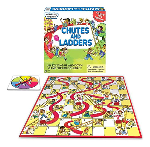 Juego De Mesa Classic Chutes And Ladders