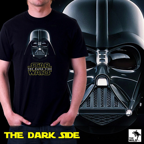 Remera De Pelicula Star Wars Vader The Dark Side 