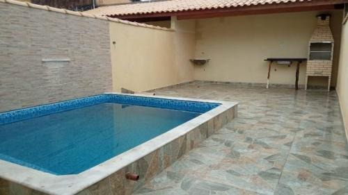 Imagem 2 de 8 de Casa Com Piscina No Jardim Regina Em Itanhaém Litoral Sul