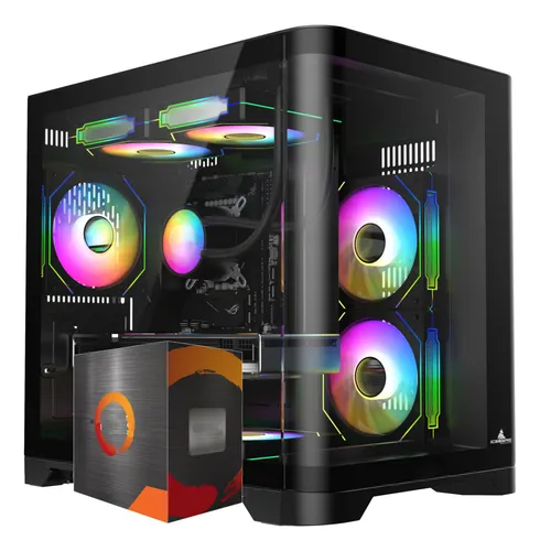Pc Ryzen 7 5800x Ddr4 32gb Radeon Rx 6600 500gb Wave M Rg Mq