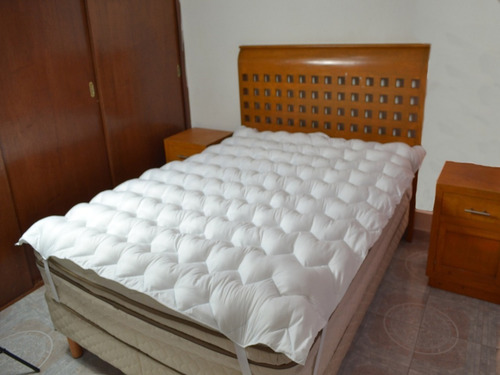 Cubre Colchón Relleno Anatómico Confortable Individual