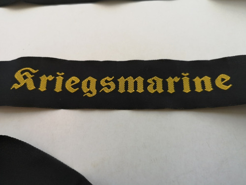 Cinta Para Gorro De Kriegsmarine 