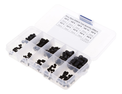 200pcs Tornillos M3 M4 M5 M6 M8 Para Equipos De Oficina