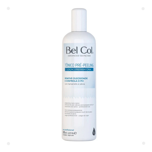 Tônico Pré-peeling Loção Preparatória Bel Col 200ml