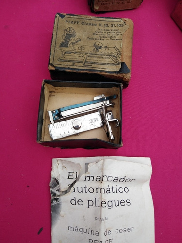 Marcador Automático De Pliegues Máquina De Coser Pfaff (Usado)