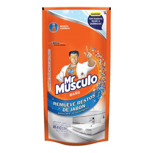 Mr. Músculo Baño - Doypack 450 500 Ml