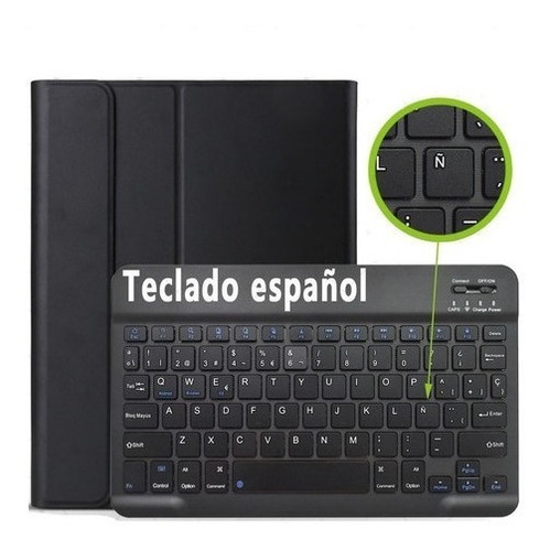 Imagen 3 de 12 de Funda De Teclado Para Tablet Pc Para Samsung Galaxy Tab A7 1