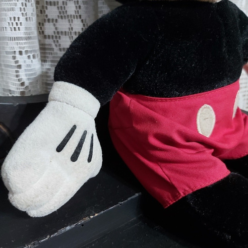 Mickey Pelúcia Disneyland Antigo 40cm
