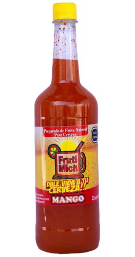 Frutimich Jarabe Sabor Mango Para Michelada 1 Litro 