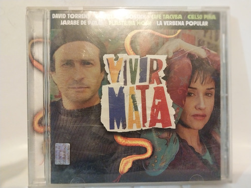 Vivir Mata Cd Soundtrack Café Tacuba Plastilina Mosh Bostich