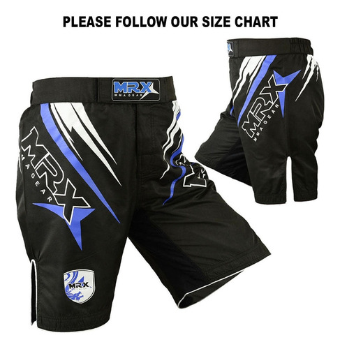  Pantaloneta Mrx New Mma Fight Shorts Stretch  Grappling