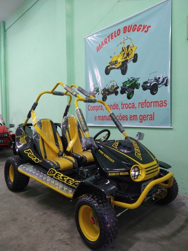 Míni Buggy Fox Desert Com Partida Elétrica E Acessórios !!!