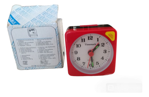 Reloj Despertador Con Luz, De Viaje