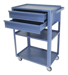 Comprar Carrinho Para Ferramentas Aberto 90kg 2 Gavetas Nc-5 Nocram no Mercado Livre
