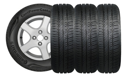 Kit X4 Neumaticos 185/60r15 88h Continental Power Contact