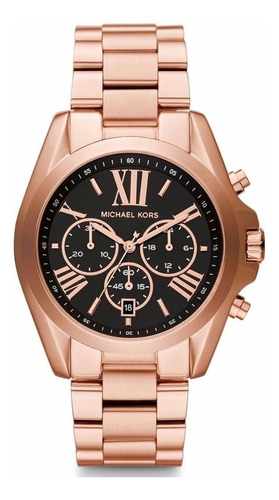 Reloj Michael Kors Mk5854 Gold Rose Para Dama Original