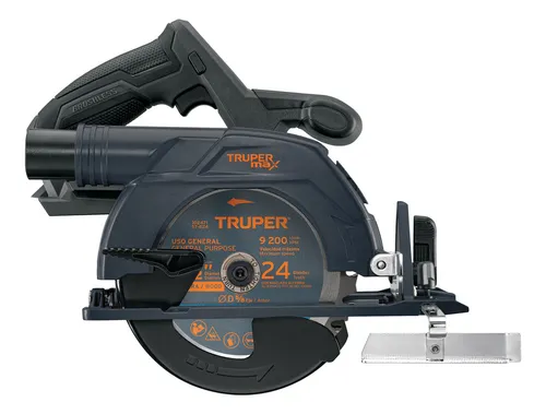 comprar Sierra Circular Inalámbrica 6 1\u002F2'' 20 V S\u002Fbatería Truper MAX-20SCS Color Negro