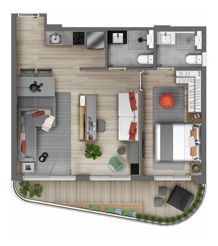 Imagem 24 de 26 de Apartamento Residencial Para Venda, República, São Paulo - Ap9408. - Ap9408-inc