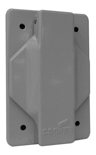 Placa Intemperie Fs Receptáculo 40mm Arrow Hart (10 Piezas)
