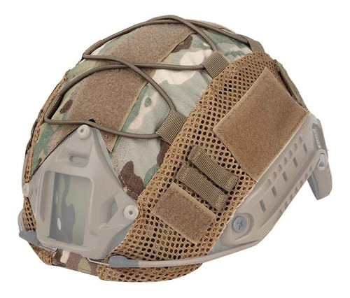 Forro Para Casco Táctico Militar Fast Airsoft Camuflajeado